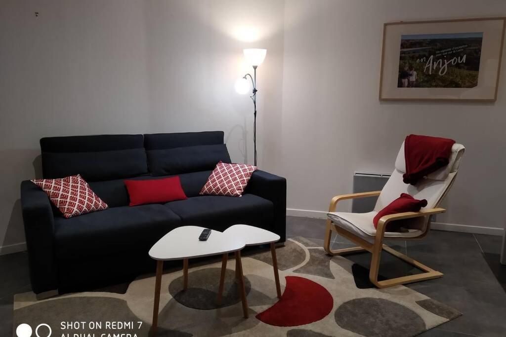 Jolie Maison Tuffeau Centre De Saumur Avec Local Velos Сомюр Екстериор снимка